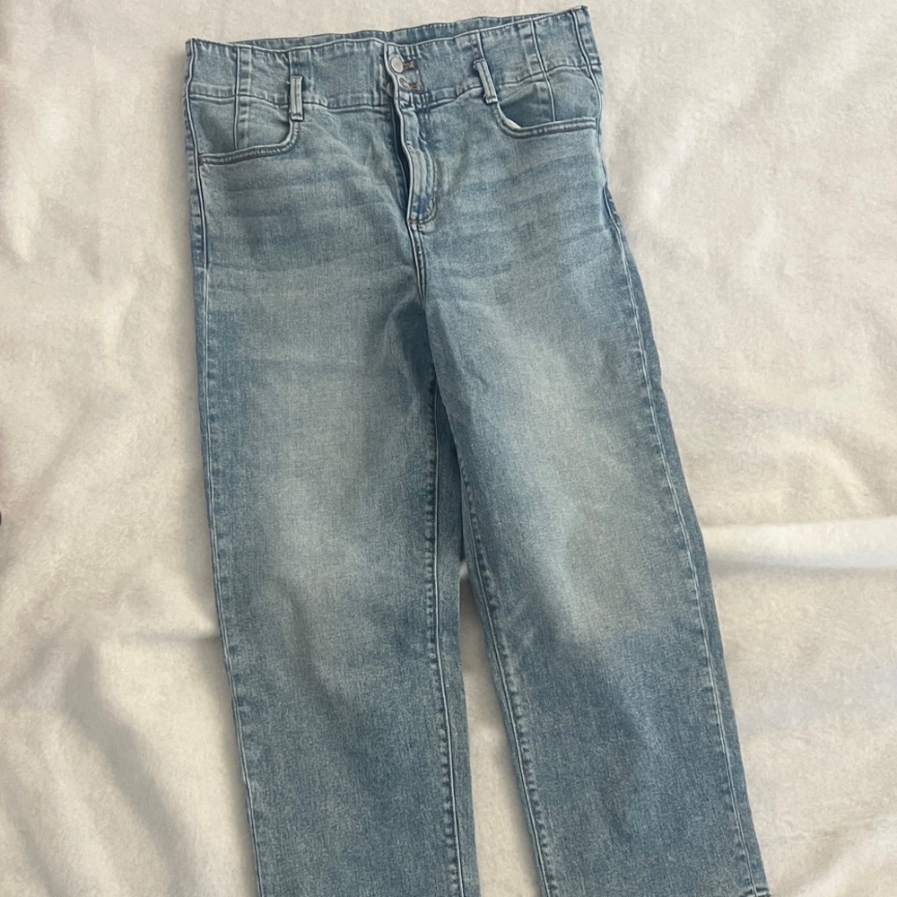 Ann Taylor Light Blue Straight Jeans